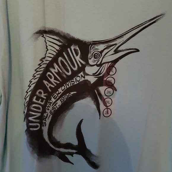 Under Armour Fish T-Shirt - Picture 3 of 6